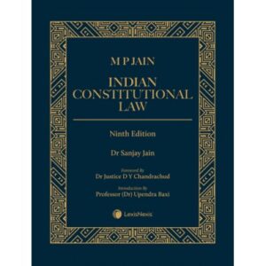 Indian Constitutional Law by M P Jain