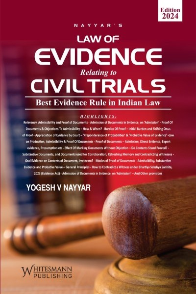 law-of-evidence-relating-to-civil-trials-by-yogesh-v-nayyar-front-cover