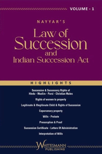 law-of-succession-and-indian-succession-act-in-2-vols-by-yogesh-v-nayyar-1st-edition